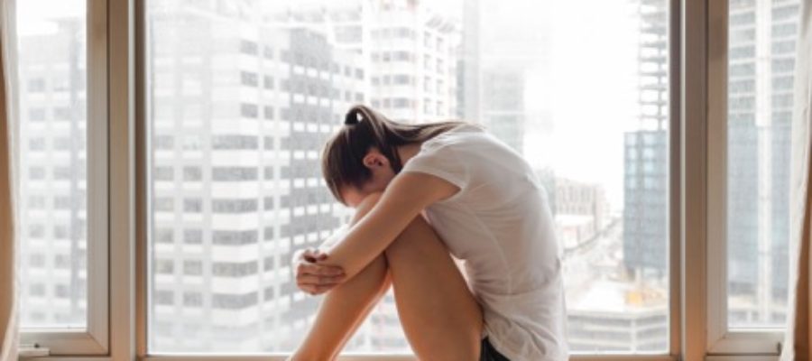 Teen with anxiety